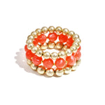 Bracelets set of 3 with beads