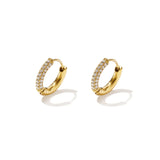 Stainless Steel Hoop Earrings Circle Simple Daily Simple Series Women's jewelry