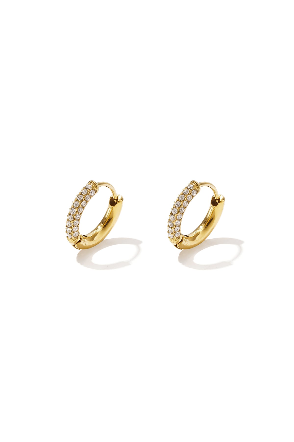Stainless Steel Hoop Earrings Circle Simple Daily Simple Series Women's jewelry