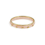 Bangle set with heart detail