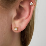 Nose and ear cuff floral