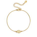 Minimalist bracelet with spiral shell