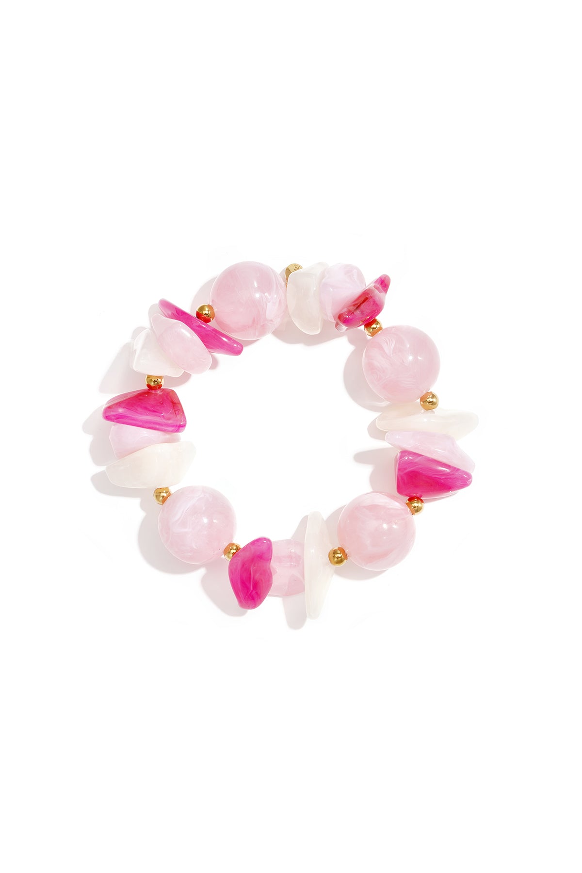 Bracelet with varying beads