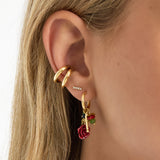 Stainless Steel Ear Cuffs lines Simple Daily Simple Series Women's jewelry