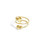 Stainless Steel Minimalist Rings Heart Casual Daily Simple Series Women's jewelry