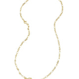 2-in-1 necklace and bracelet with varying links