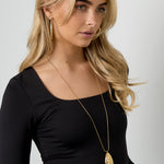 Stainless Steel Long Necklaces fish Casual Daily Simple Series Women's jewelry