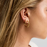 Stainless Steel Earring Sets Circle Simple Daily Simple Series Women's jewelry