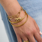 Stainless Steel Charm Bracelets Animal Simple Daily Simple Series Women's jewelry