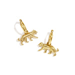 Stainless Steel Drop Earrings Animal Simple Daily Simple Series Women's jewelry
