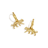 Stainless Steel Drop Earrings Animal Simple Daily Simple Series Women's jewelry