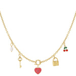 Heart DIY necklace