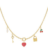 Heart DIY necklace