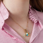 Scooter DIY necklace