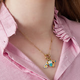 Scooter DIY necklace