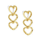 Stainless Steel Dangle Earrings Heart Casual Daily Simple Series Women's jewelry