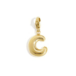 DIY initial letter jewelry charm