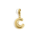 DIY initial letter jewelry charm