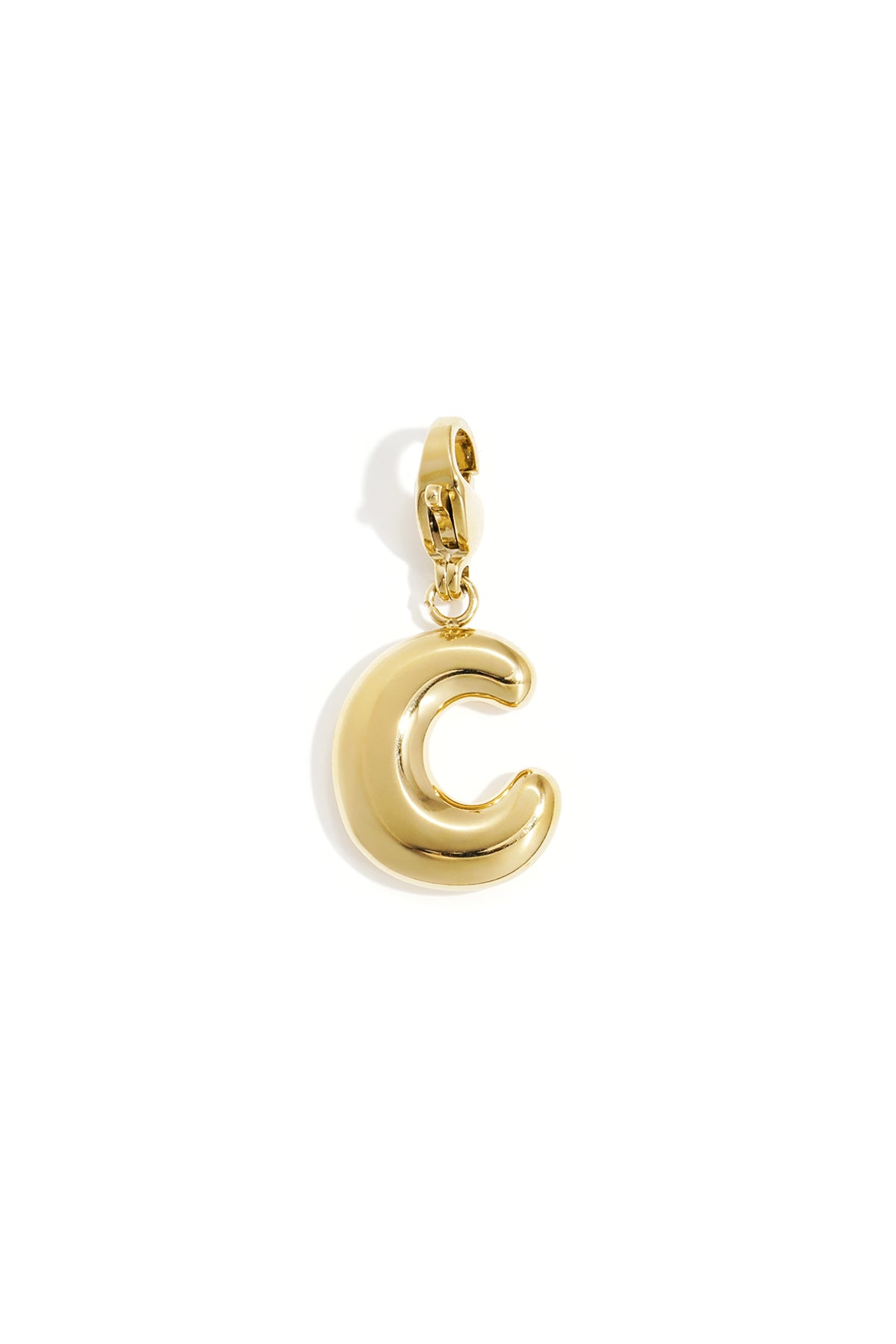DIY initial letter jewelry charm