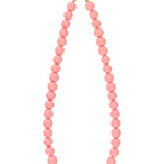 Necklace with medium beads-10mm