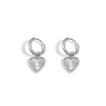 earrings hearts hope