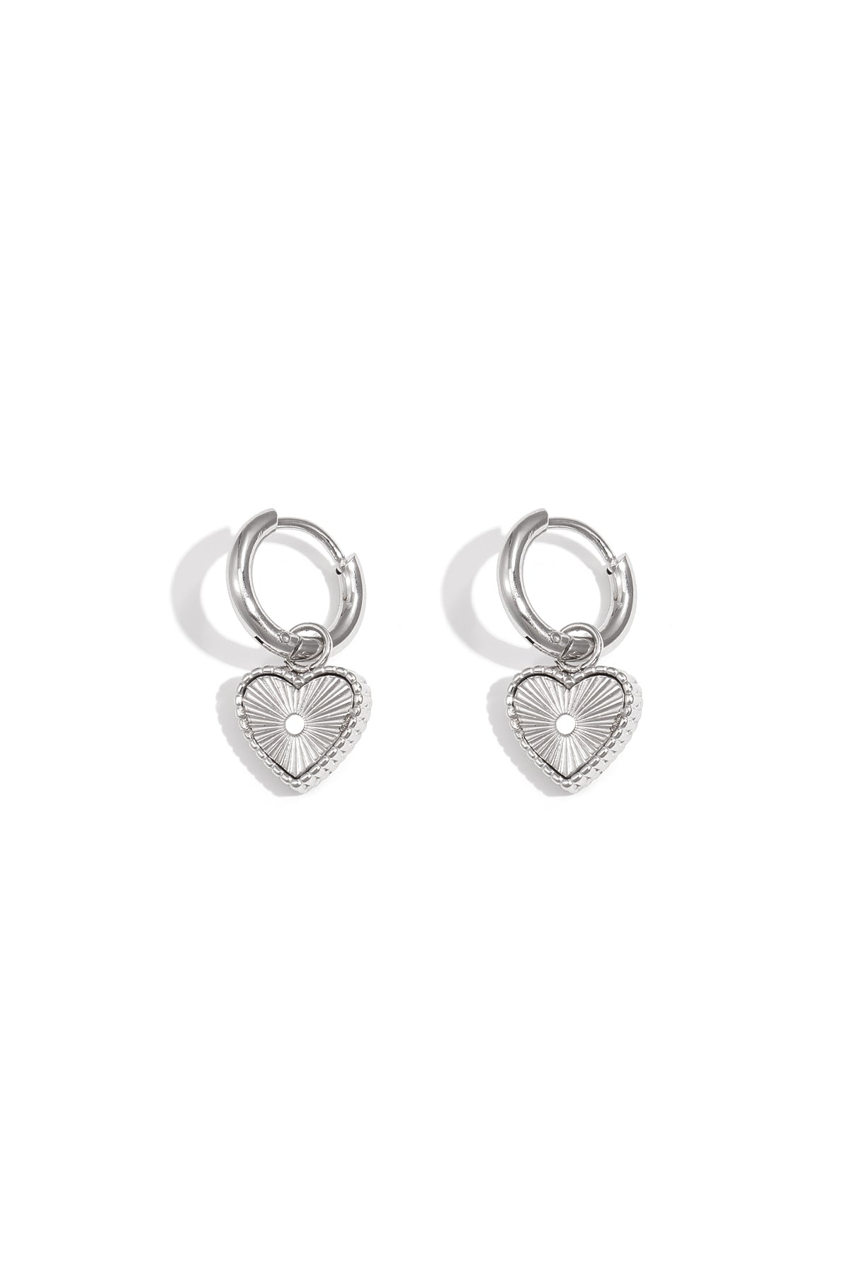 earrings hearts hope