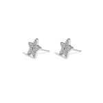 Stainless Steel Stud Earrings Star Simple Daily Simple Series Women's jewelry