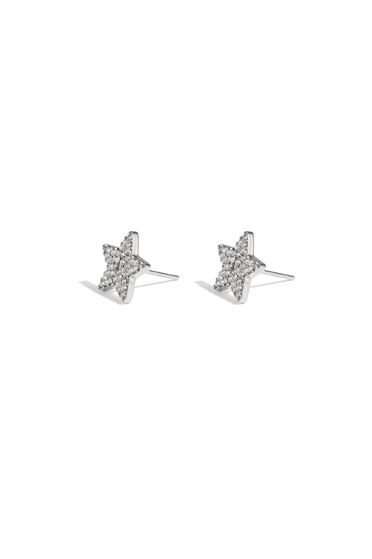 Stainless Steel Stud Earrings Star Simple Daily Simple Series Women's jewelry