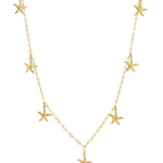 Star long necklace