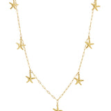 Star long necklace