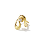 Stainless Steel Statement Rings Irregular Shape Casual Daily Simple Series Women's jewelry