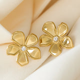 Hibiscus flower studs