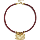 Stainless Steel Braided Necklaces Heart Simple Daily Simple Series Women's jewelry