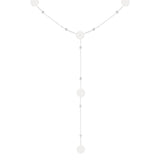 long necklace circles all over
