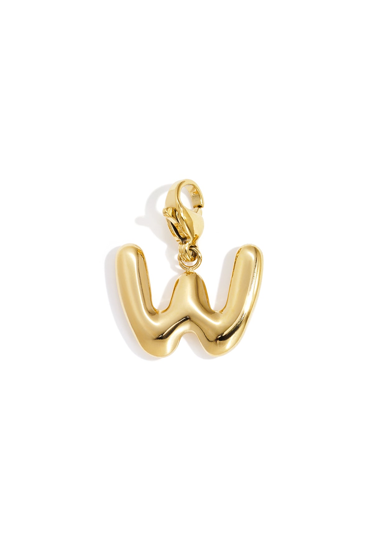 DIY initial letter jewelry charm