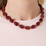 Acrylic Beaded Necklaces Beads Casual Daily-13mm*18.4mm