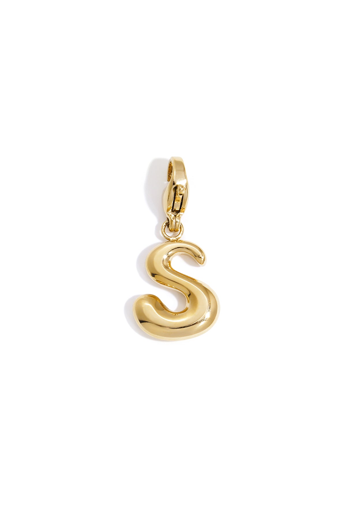 DIY initial letter jewelry charm