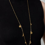 Sun Moon Star long Necklace