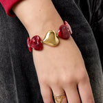 Acrylic Beaded Bracelets Heart Retro Daily Classic Series Women's jewelry