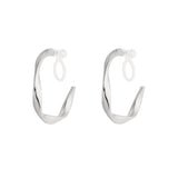 Curve Clip Earrings