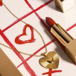 Stainless Steel Pendant necklaces Heart Casual Daily Simple Series Women's jewelry