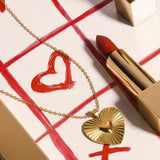 Stainless Steel Pendant necklaces Heart Casual Daily Simple Series Women's jewelry