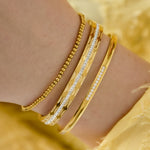 Solid bead bracelets-2.5mm