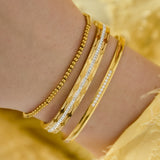 Solid bead bracelets-2.5mm