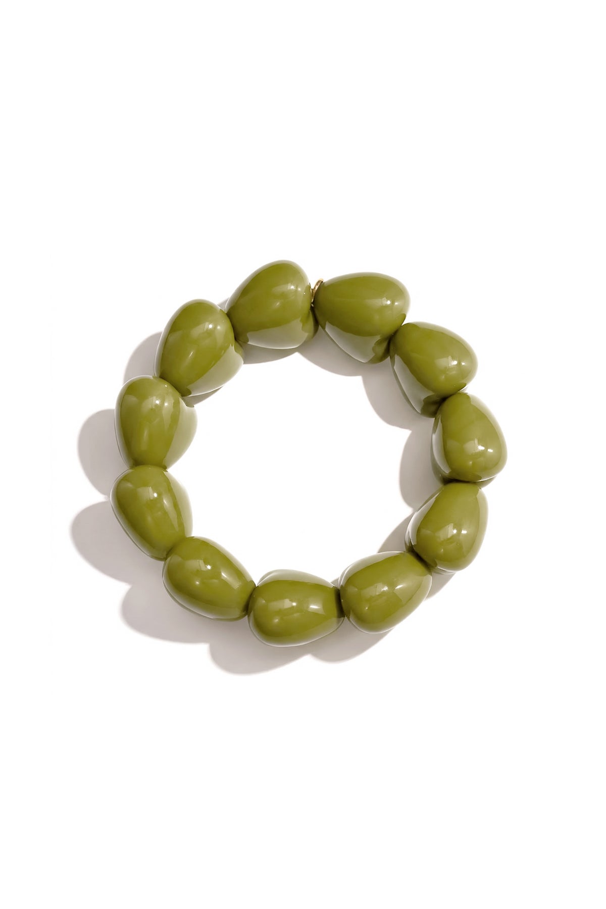 11-Bead Big Heart Bracelet