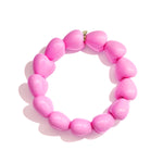 13-Bead Small Heart Bracelet