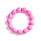 13-Bead Small Heart Bracelet