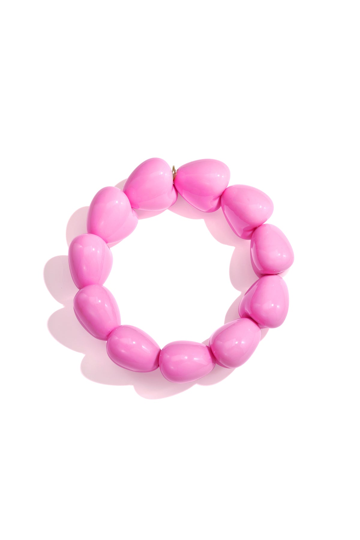 11-Bead Big Heart Bracelet