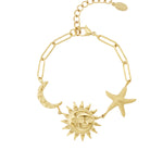 Sun Moon Star Necklace