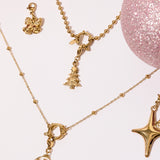 Jewelry charm Christmas tree DIY